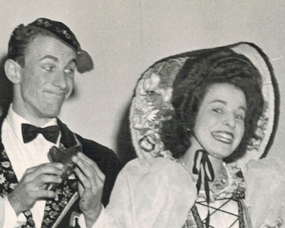 Rheiny and Ruth, Army Signal Corps Pic
